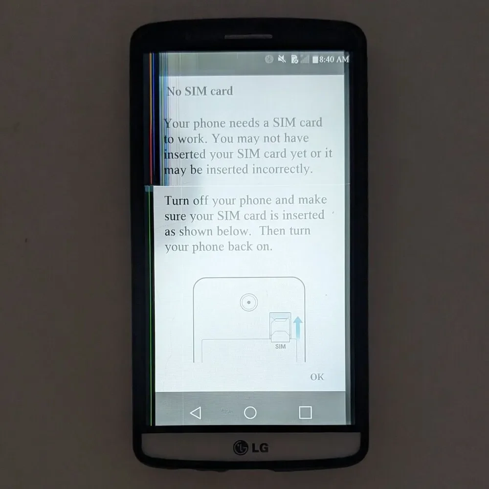 *For Parts* LG G3 AT&T Smartphone 5.5